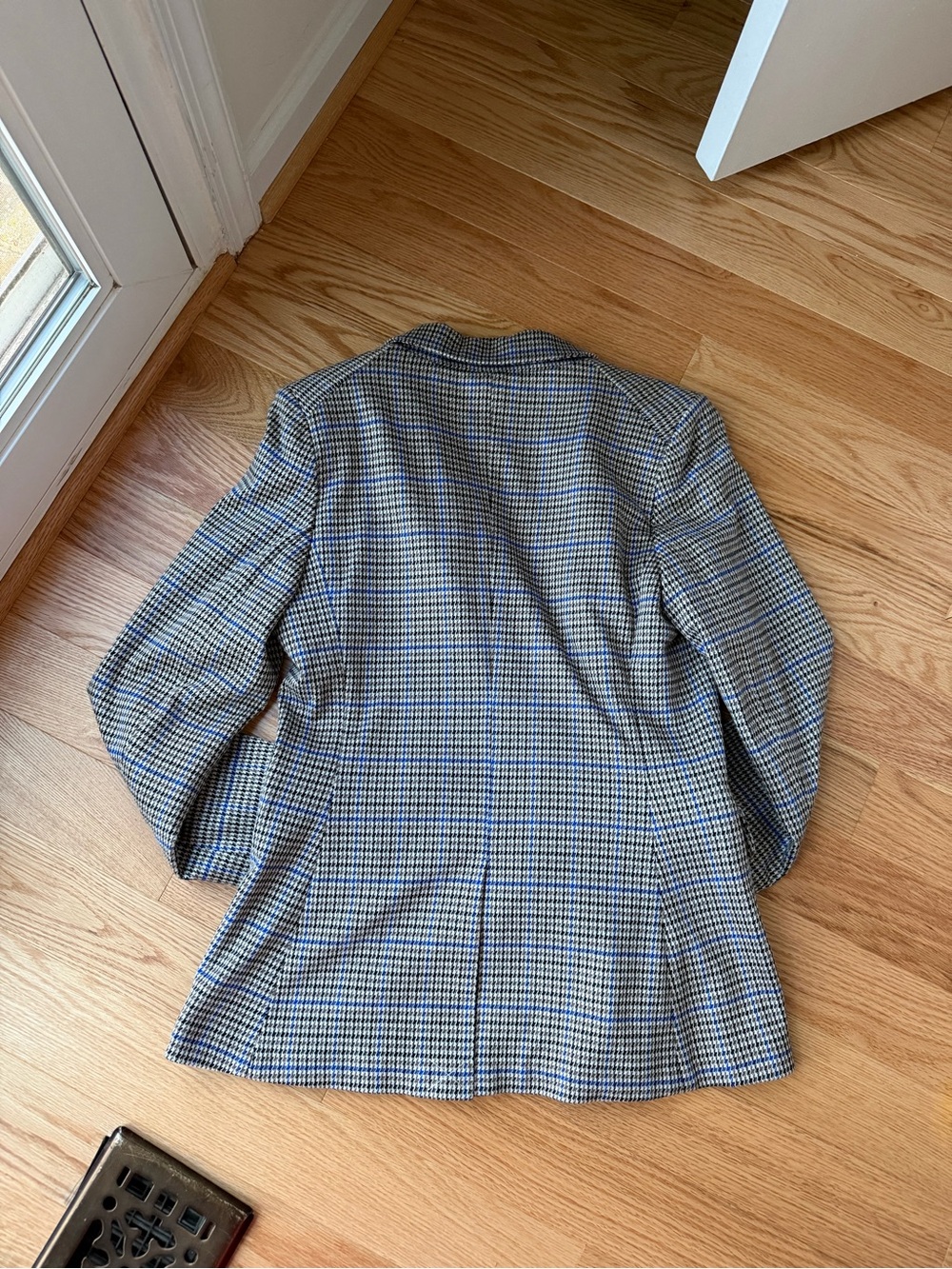 Rag & Bone Preston Blazer Houndstooth Plaid Double Breasted Size 8 - Picture 12 of 15